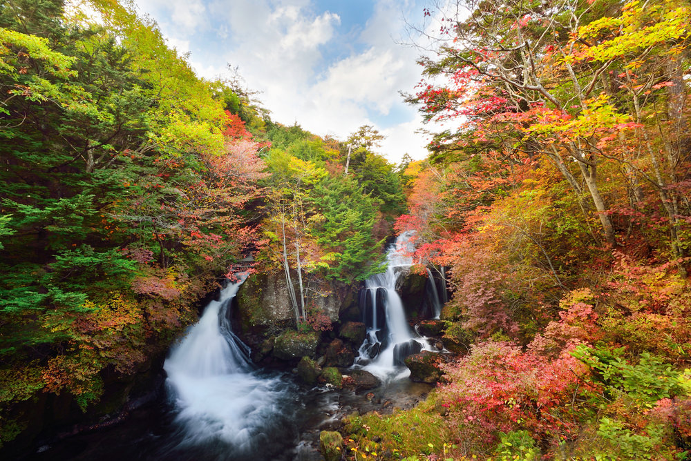 Cascate Ryuzu e Cascate Kegon