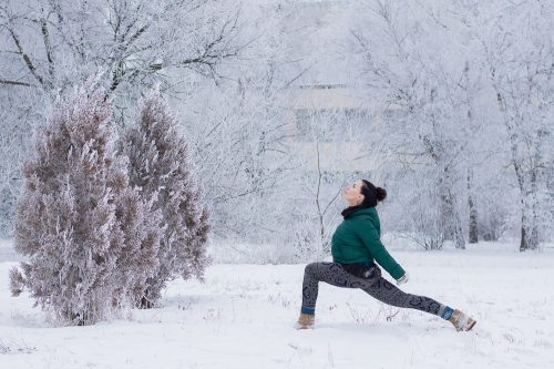 yoga in inverno