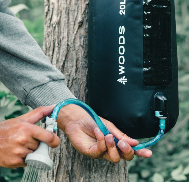 Doccia Portatile, [Versione Aggiornata -10000mAh] Spopal Doccia Campeggio, Doccia da Campeggio Ricaricabile, Doccia Esterna con Display di Potenza per Spiaggia, Giardino, Animali, Escursioni, Auto