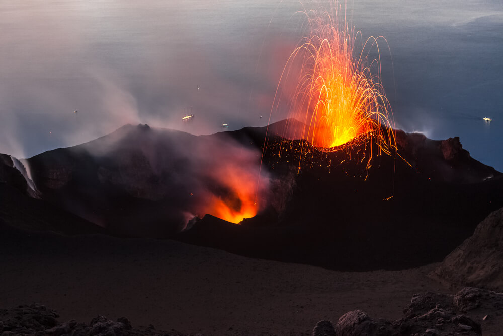 Trekking alle Eolie, il vulcano di Stromboli