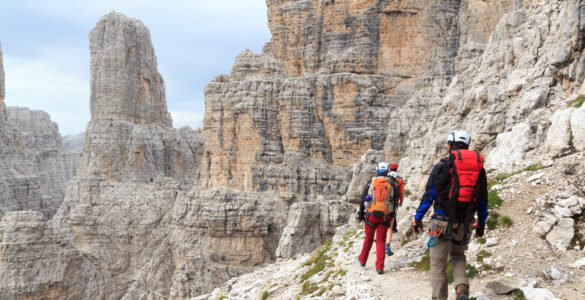 Le cinque ferrate più facili in Trentino