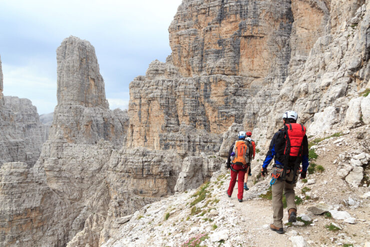 Le cinque ferrate più facili in Trentino