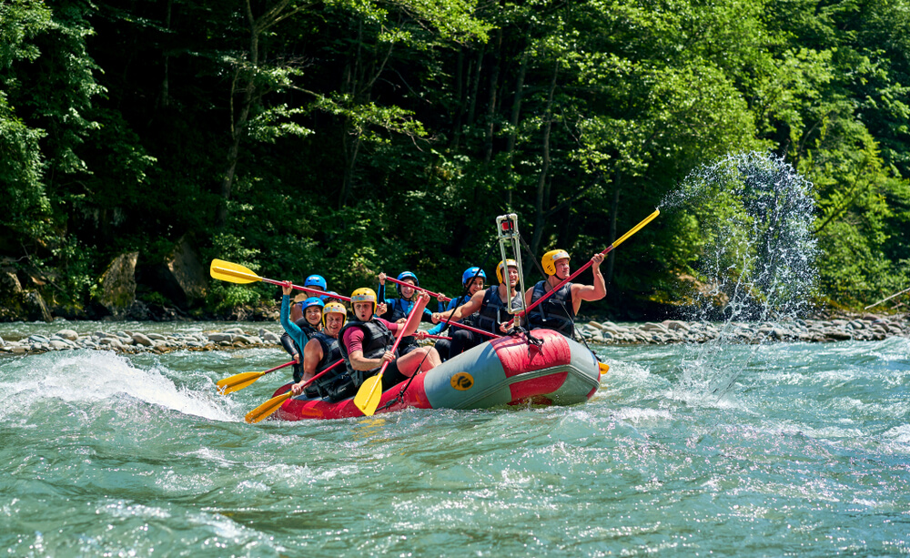 Rafting in Italia