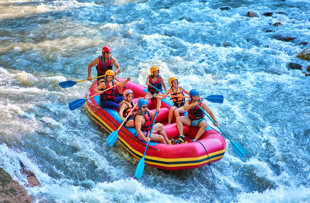 Rafting nel Parco fluviale del nera, Terni, Umbria