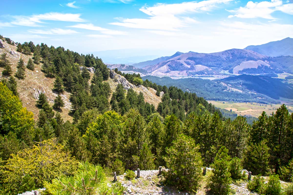 Trekking Paraturo a Rotonda in Basilicata. Parco Nazionale del Pollino